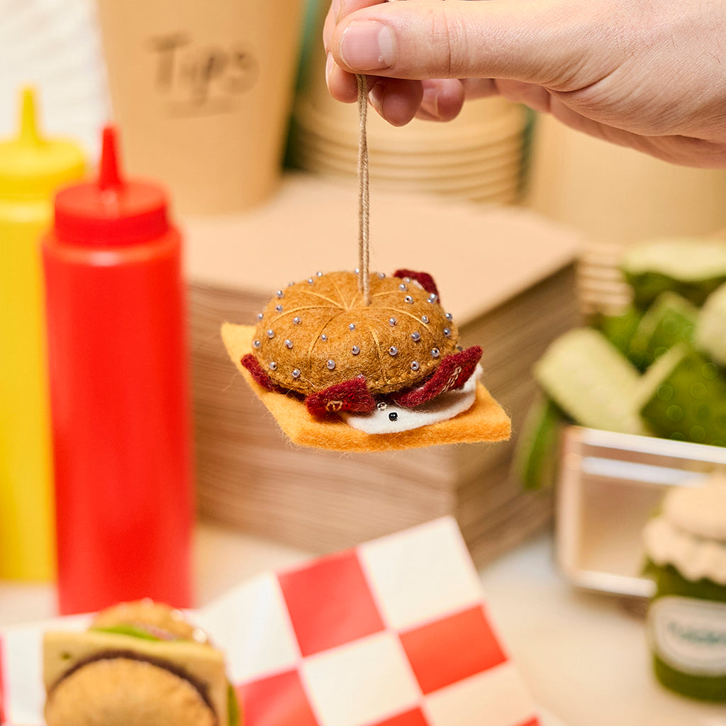 Bacon, Egg & Cheese Breakfast Sandwich Ornament