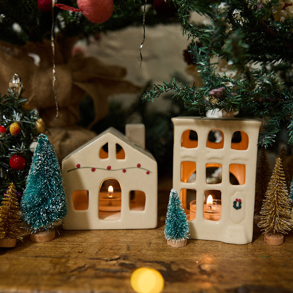 Brownstone Ceramic Tealight Holder