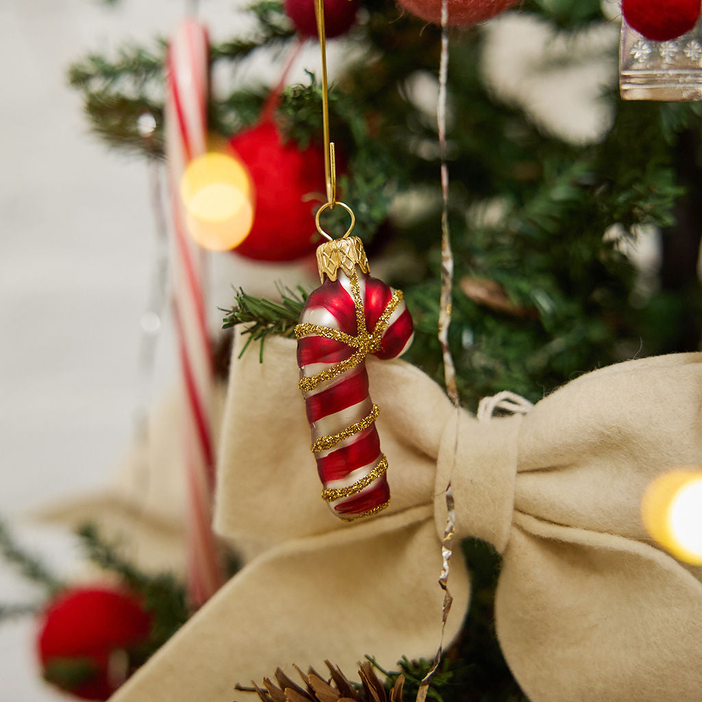 Classic Christmas German Glass Ornaments - Set of 6