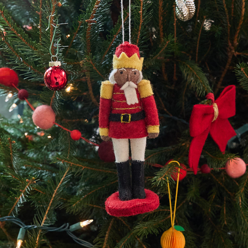 Nutcracker Ornament - Brown