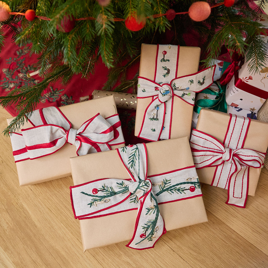 Festive Ribbons - Set of 4