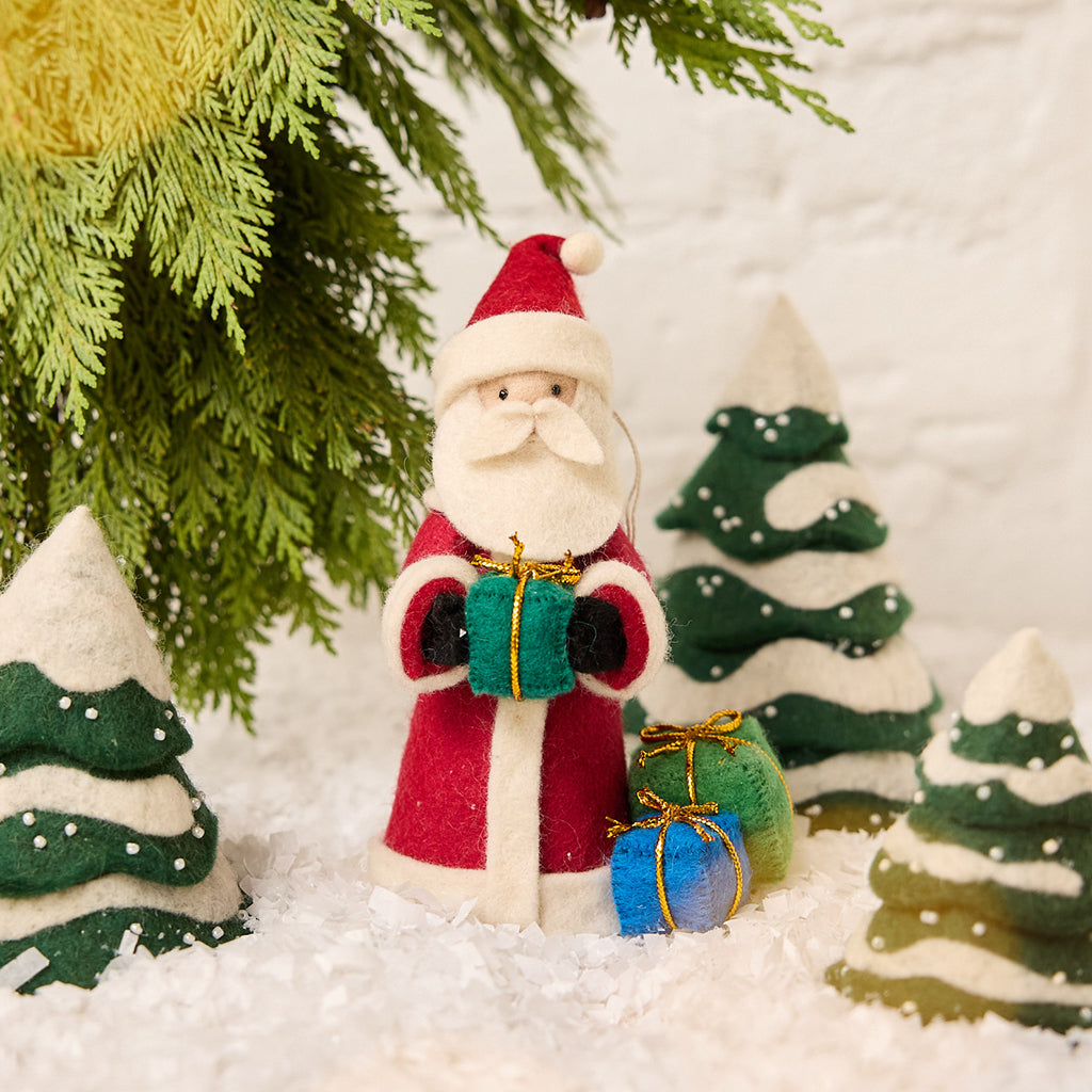 Collector's Edition Santa with Gifts Ornament