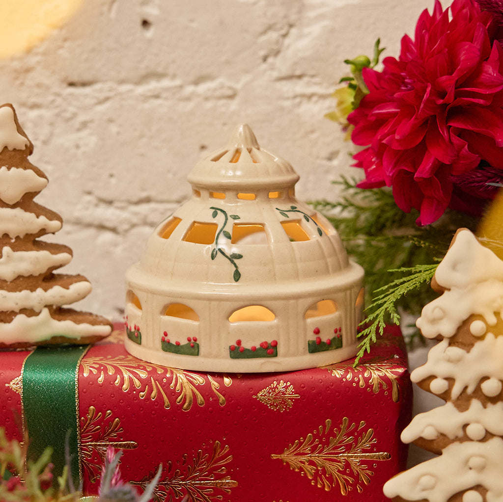 New York Botanical Gardens Ceramic Tealight Holder
