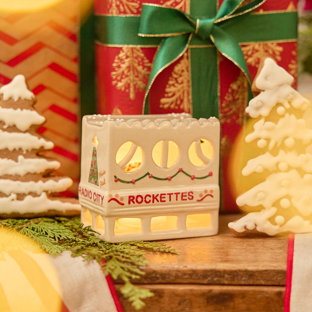 Radio City Music Hall Ceramic Tealight Holder