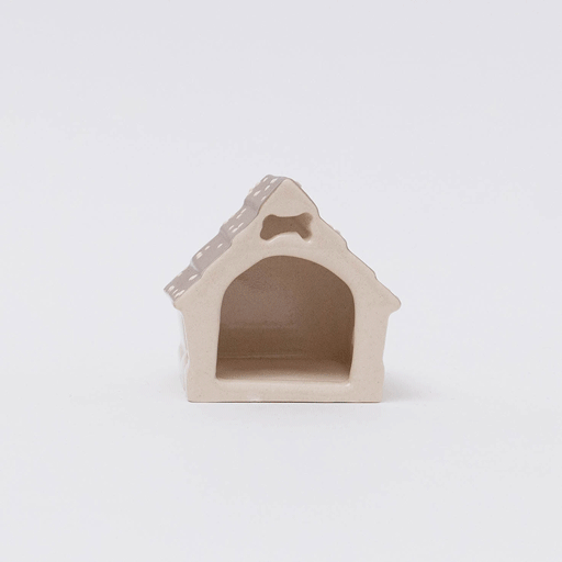 Dog House Ceramic Tealight Holder