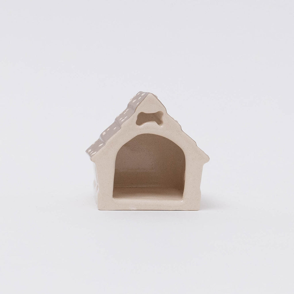 Dog House Ceramic Tealight Holder