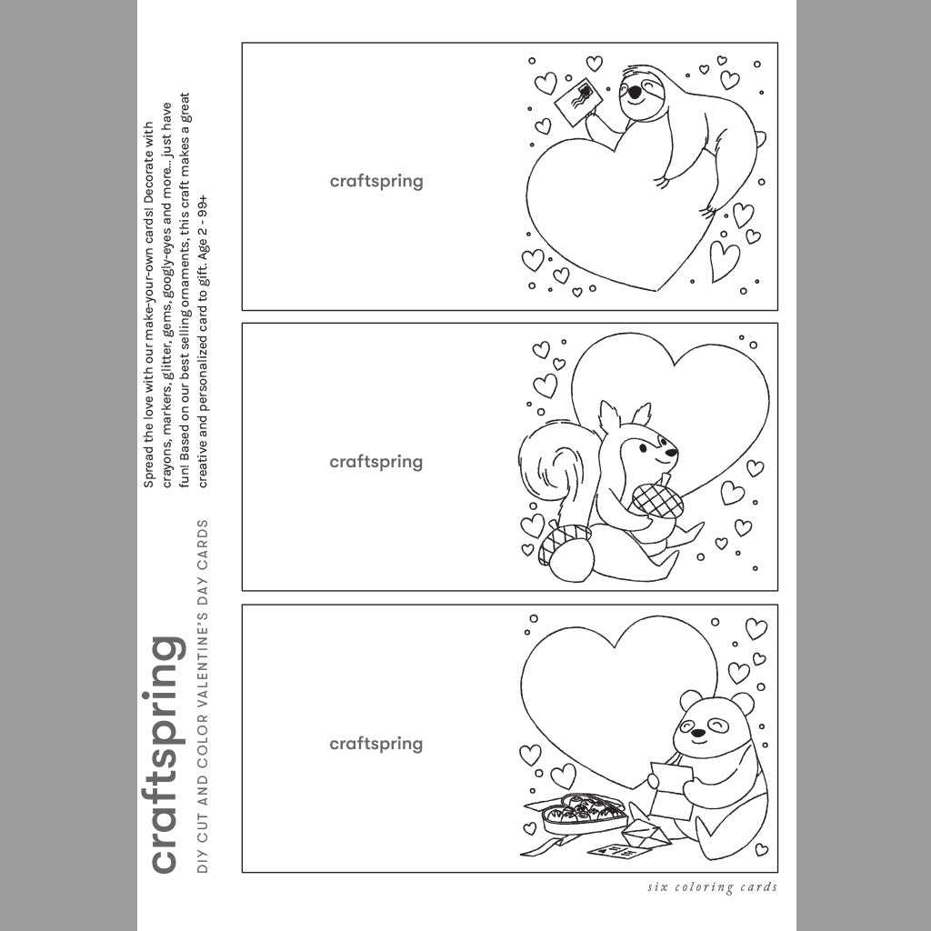 DIY Valentine's Card Download