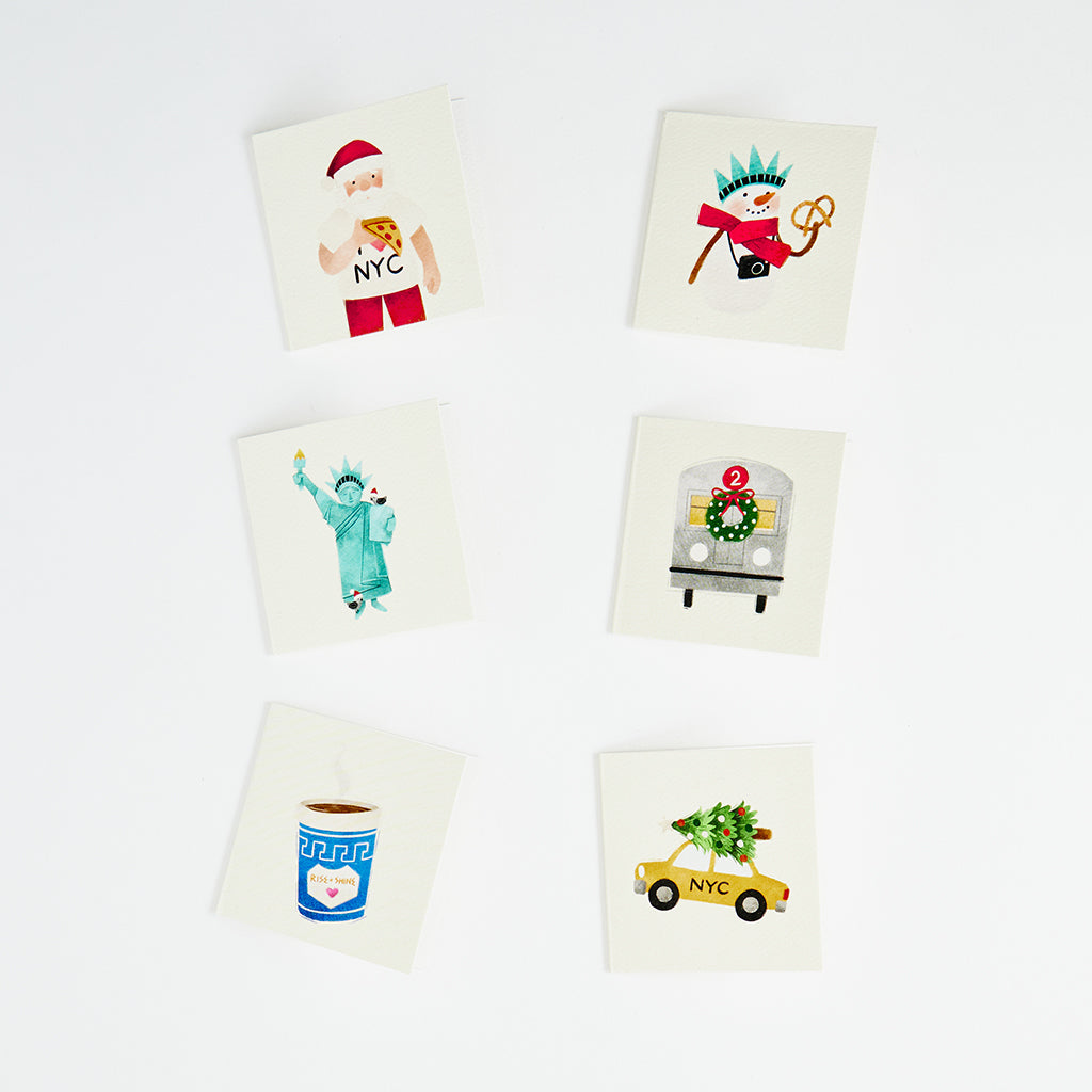 NYC Minis Gift Cards - Set of 6