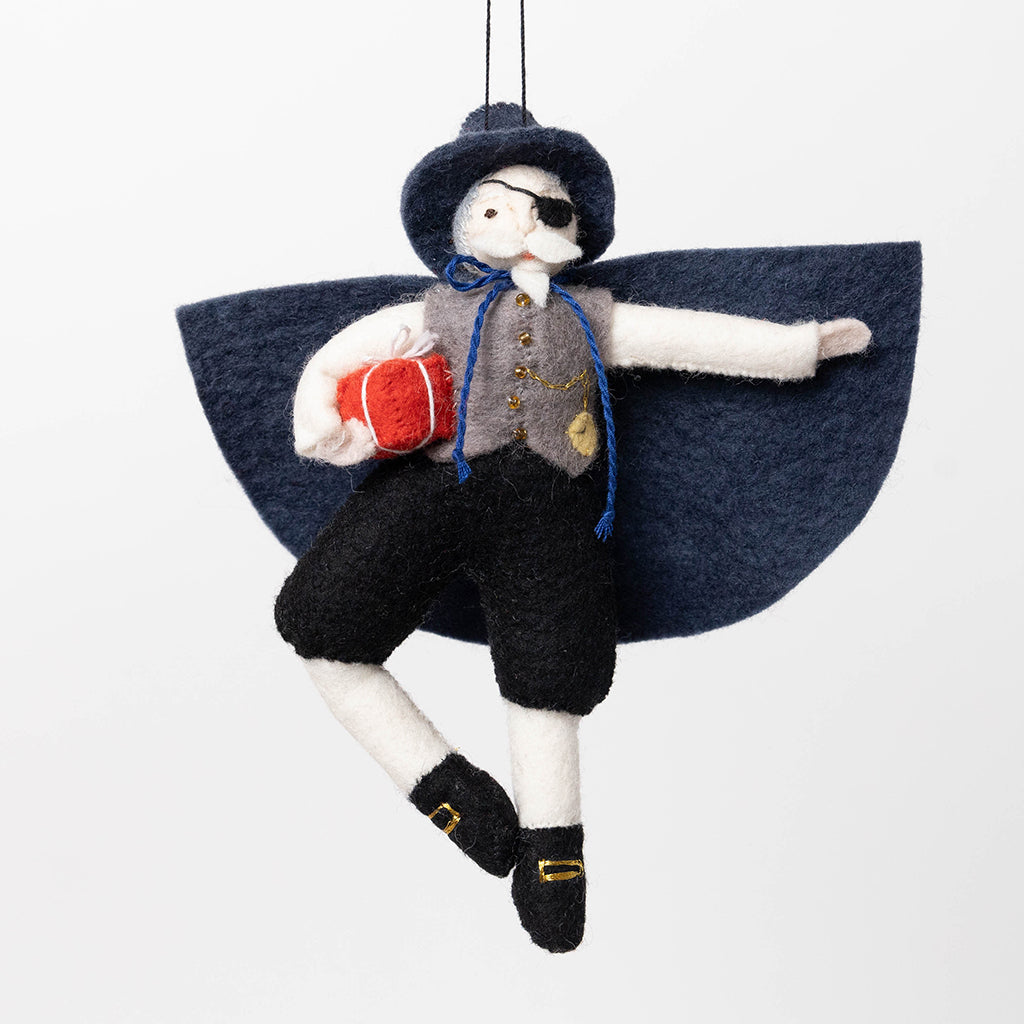 Nutcracker Drosselmeyer Ornament - Light