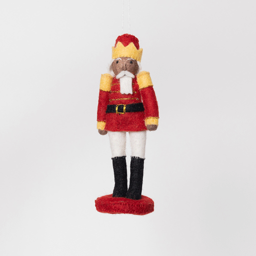 Nutcracker Ornament - Brown