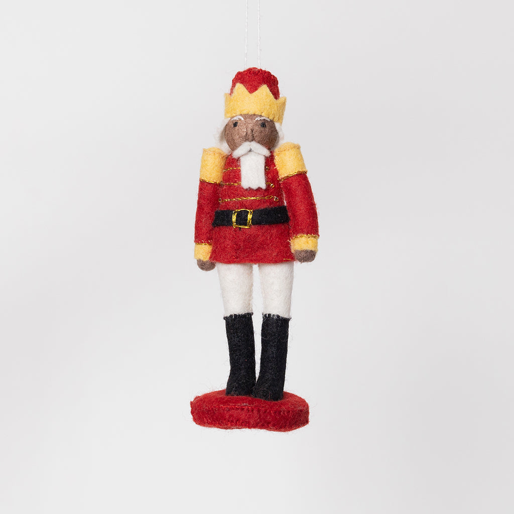 Nutcracker Ornament - Brown