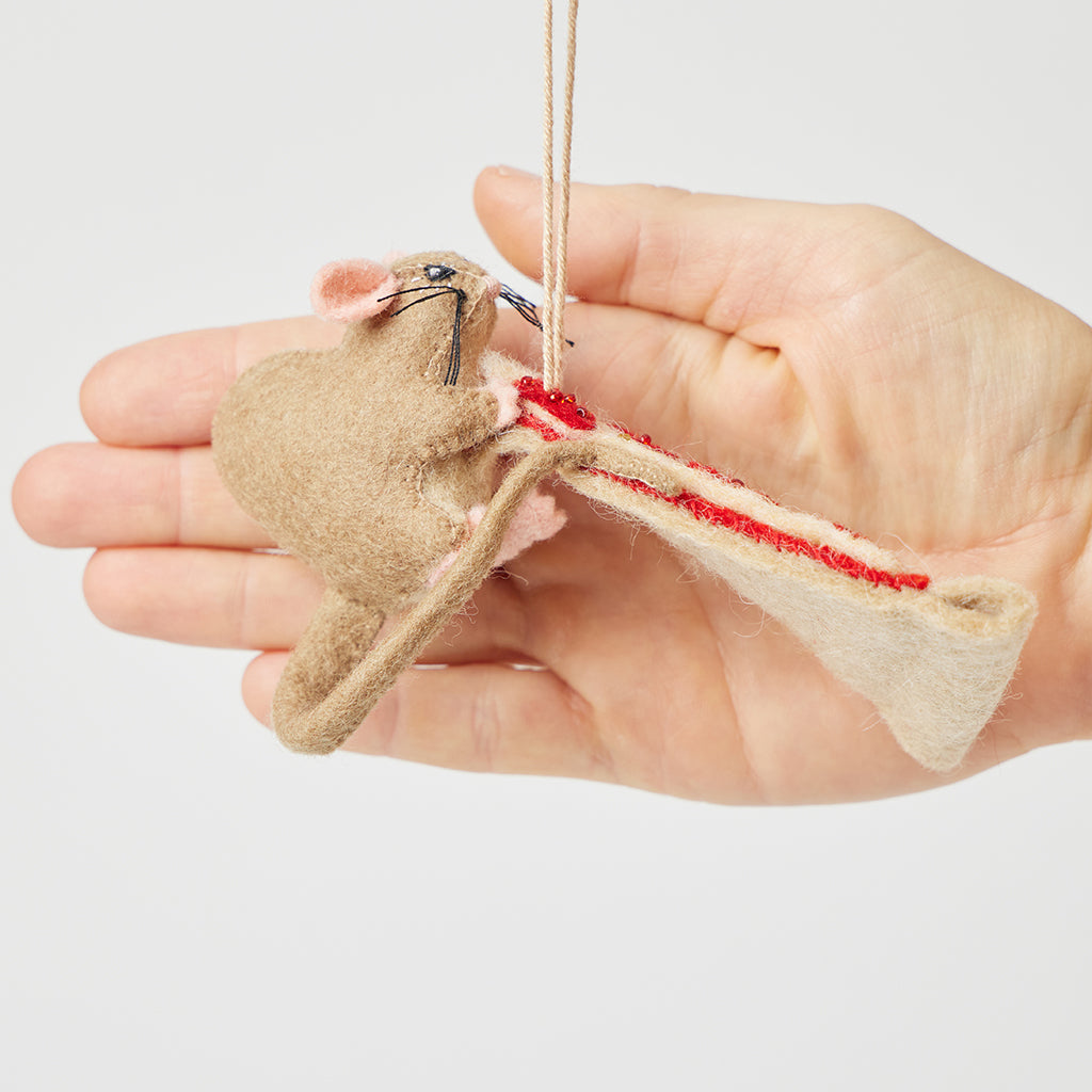 Pizza Rat Ornament