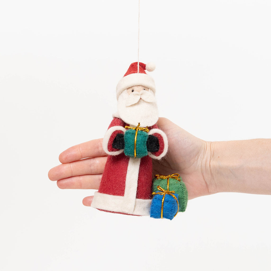 Collector's Edition Santa with Gifts Ornament