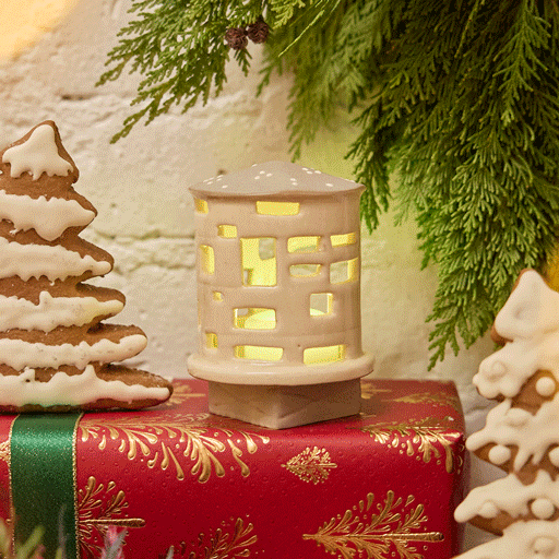 Brooklyn Water Tower Ceramic Tealight Holder