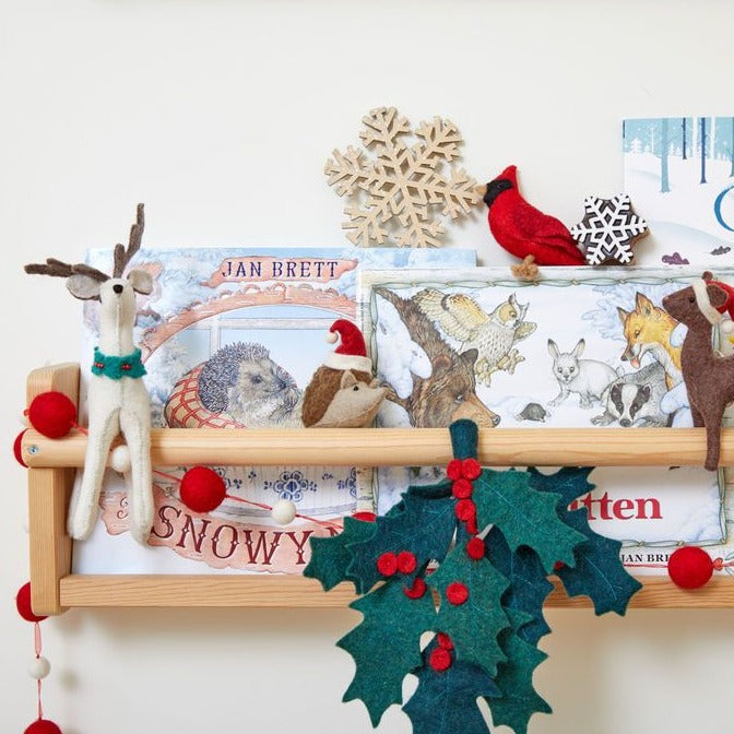 Santa Hedgehog Ornament