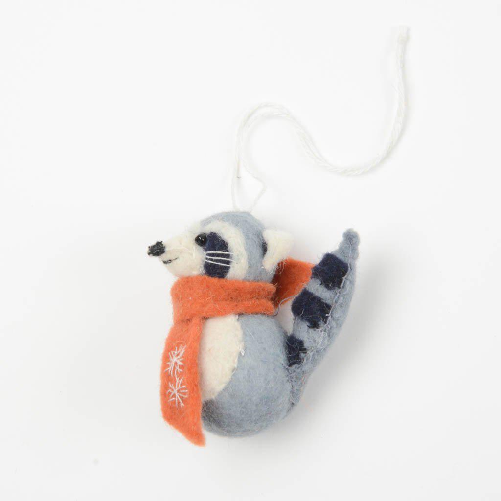 Little Drop Raccoon Ornament