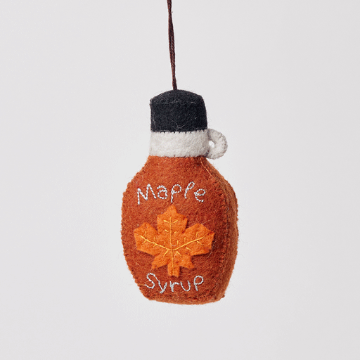 Maple Syrup Ornament