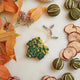 Maple Leaf Beaded Ornament