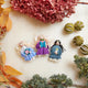 Little Lantern Solstice Angel Ornament