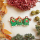 Felt forest fairy with mushroom and wings – magical decor for storybook lovers