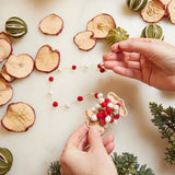 Mini Garland - Red & White