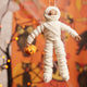 Mummy Trick-or-Treater Ornament