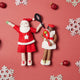 Tennis Star Santa Ornament