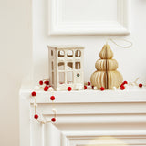 Mini Garland - Red & White