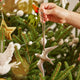 Large Swallow Ornament - Pewter