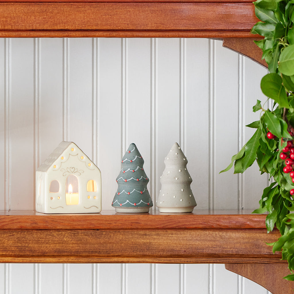 Gingerbread House Ceramic Tea Light Holder