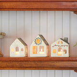 Village House Ceramic Tea-Light Holder