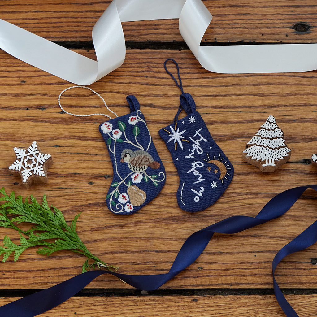 Mini Oh Holy Night Stocking Ornament