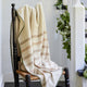 Plaid Wool Blanket Throw