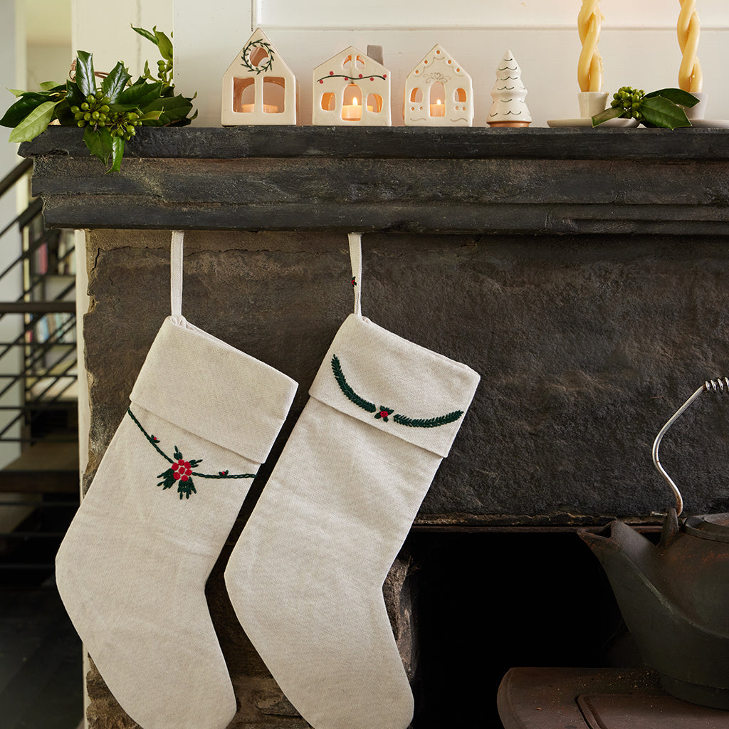 Gingerbread House Ceramic Tealight Holder