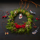 Mini Garland - Red & Green
