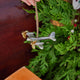 Propeller Plane Ornament - Pewter & Antique Brass