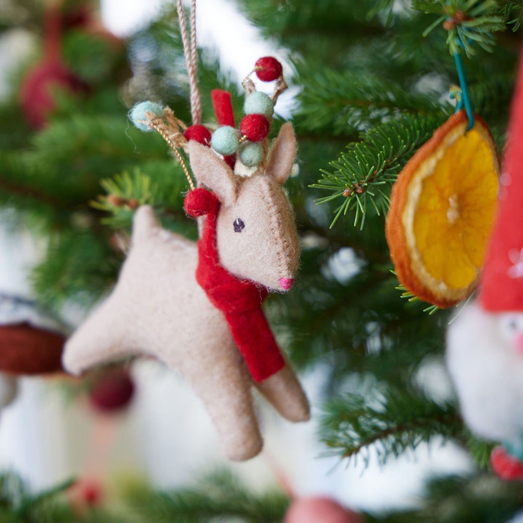 Garland Fawn Ornament