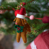 Santa Fawn Ornament