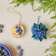 Bundle: Blueberry Breakfast Ornaments Set of 2