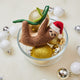 Lazy Santa Sloth Ornament