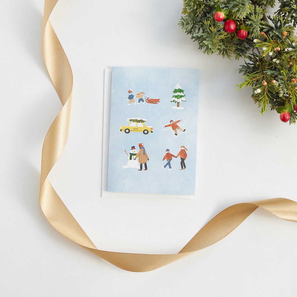 Winter Fun Greeting Card