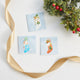 Blue Stocking Mini Gift Cards - Set of 3