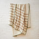 Plaid Wool Blanket Throw