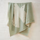 Dove Jacquard Merino Wool Throw