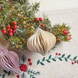 Multicolor Honeycomb Paper Ornaments - Set of 4