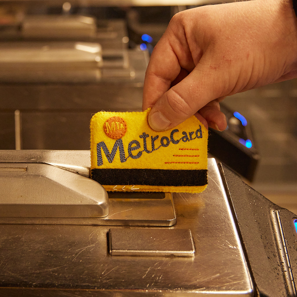 Subway Card Ornament