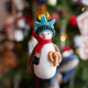 New York City Snowman Ornament
