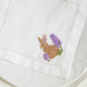 Spring Embroidery Cocktail Napkins - Set of 4