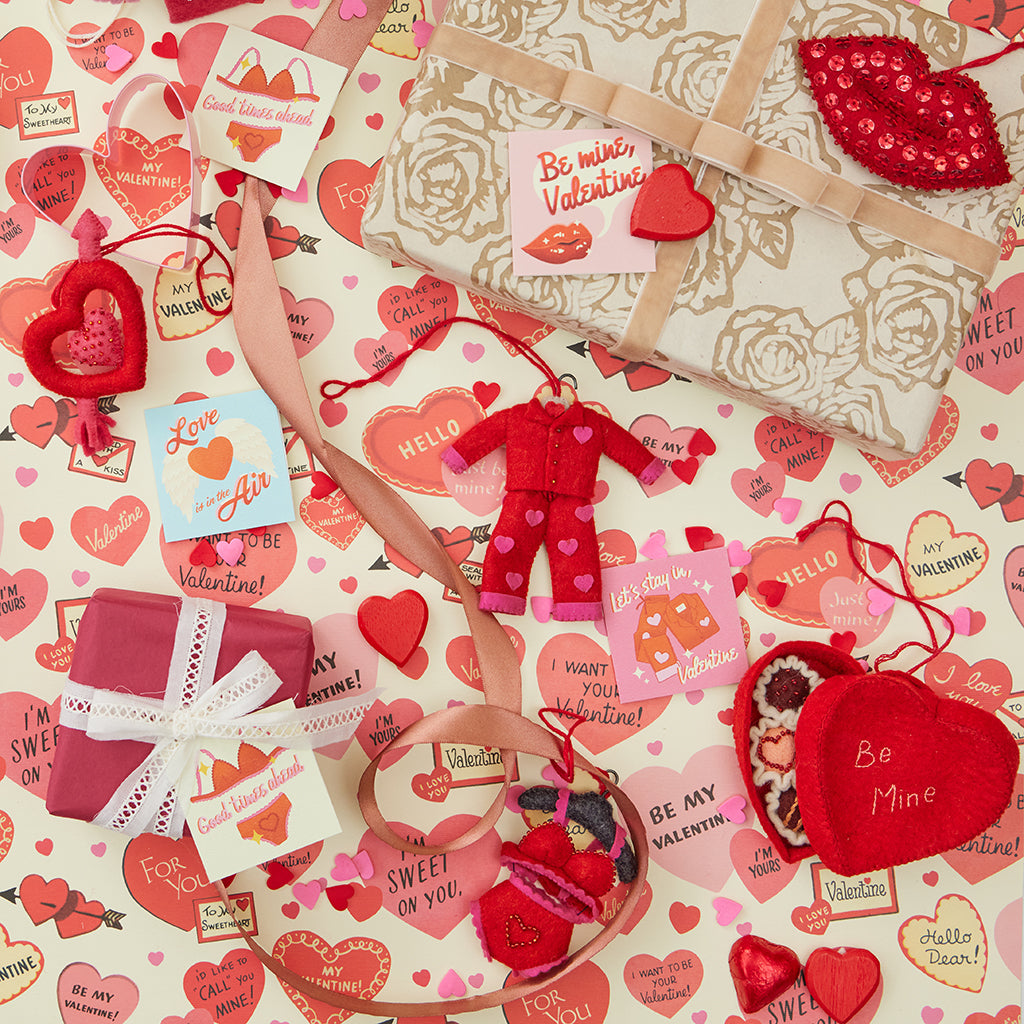 Love Is In The Air Mini Valentine's Cards - Set of 6