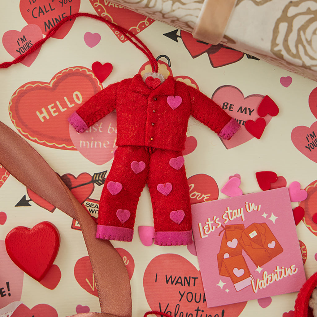 Bundle: Love Is In The Air Mini Cards & Ornaments - Set of 5